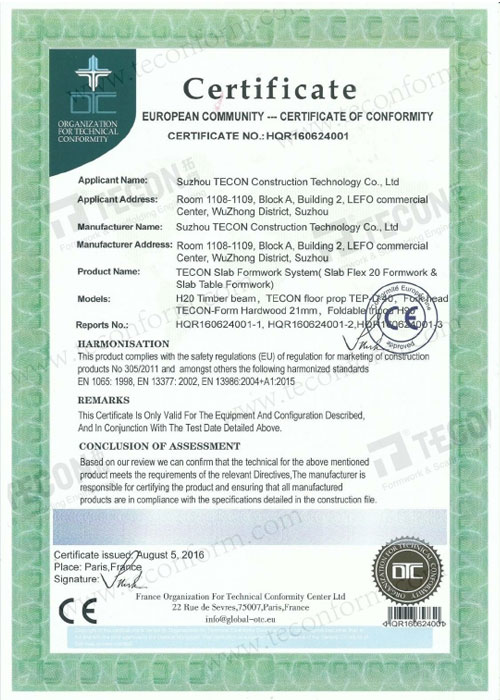 CE-Certificado