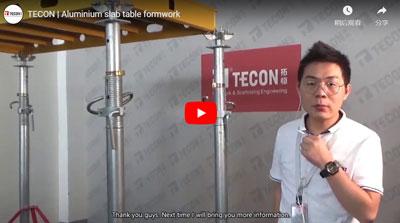 TECON | Formagem de mesa de laje de alumínio